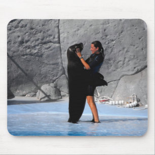 Dances with sea lions mouse pad