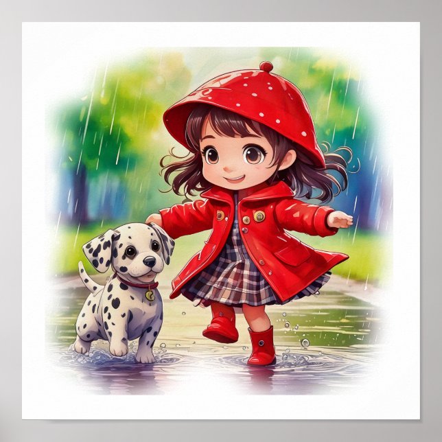 Dancin in the Rain Poster (Front)