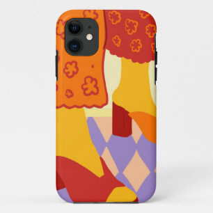 Dancing Across Chequered Dreams iPhone 11 Case
