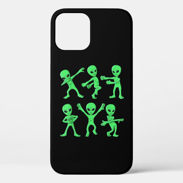 Dancing Aliens Dance Challenge Halloween Case-Mate iPhone Case (Back)