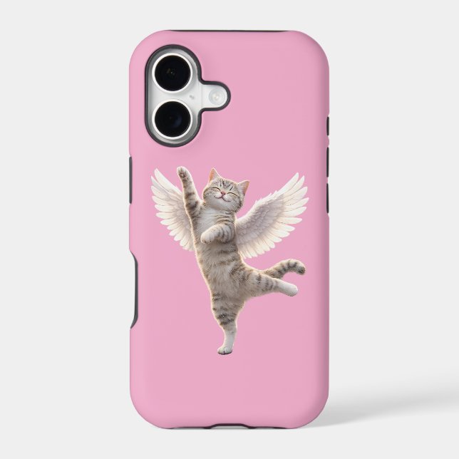 Dancing Angel Cat with Wings (Back)