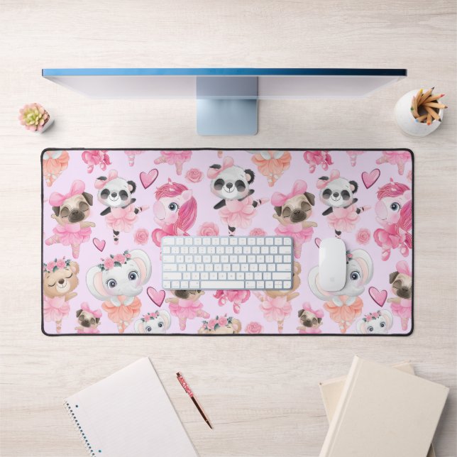 Dancing Animals Desk Mat (Office 1)