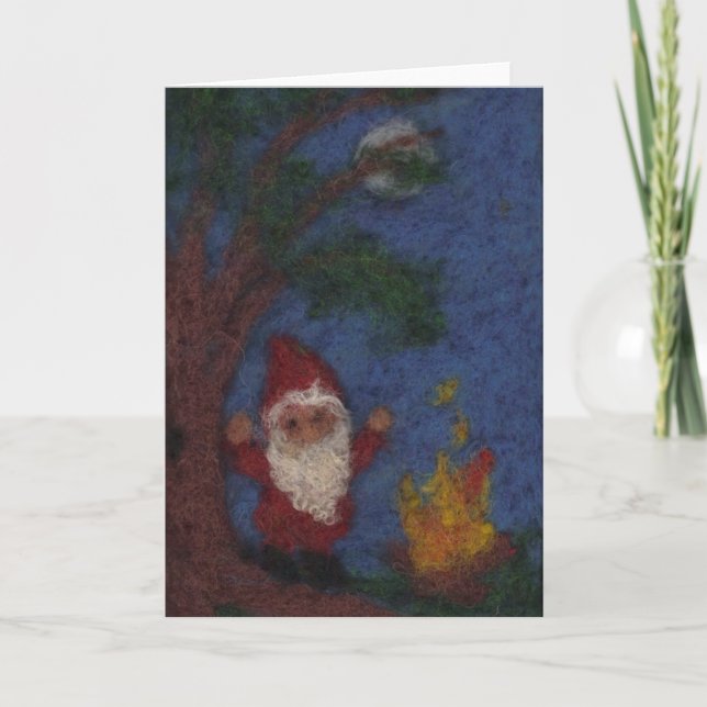 Dancing around the Fire Card (Front)