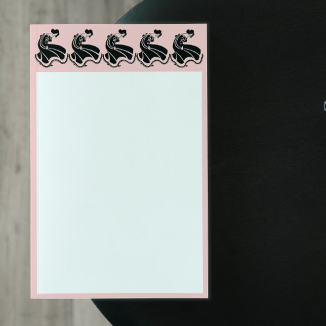 Dancing Art Nouveau Ladies Stationery (Creator Uploaded)