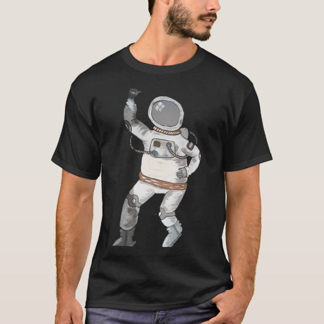 Dancing Astronaut... T-Shirt (Front)