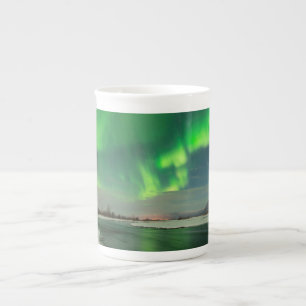 Dancing Aurora Bone China Mug