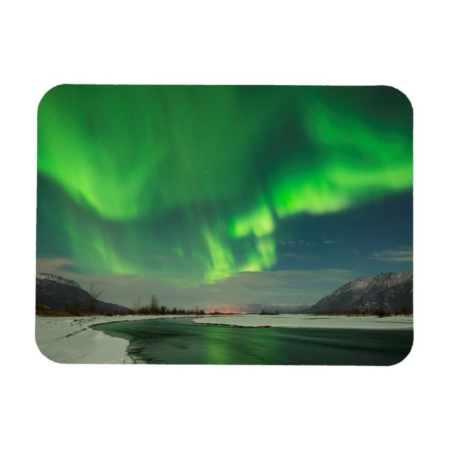 Dancing Aurora Magnet (Horizontal)