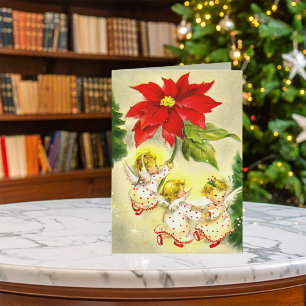 Dancing Baby Angels Greeting Card