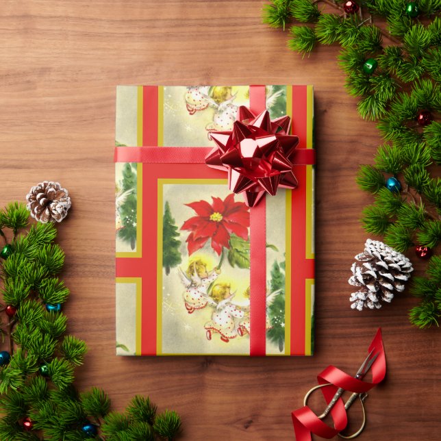 Dancing Baby Angels Wrapping Paper (Holiday Gift)