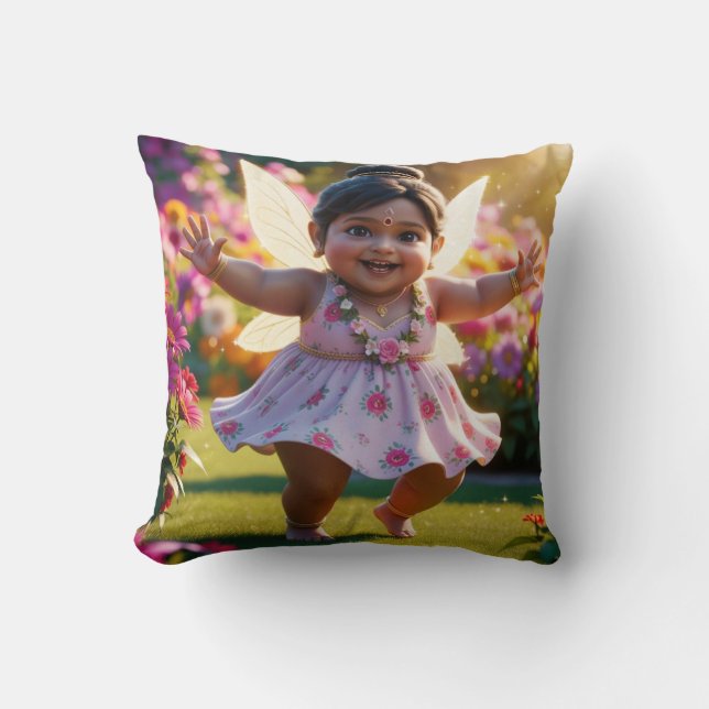 Dancing Baby Fairy  Cushion (Front)