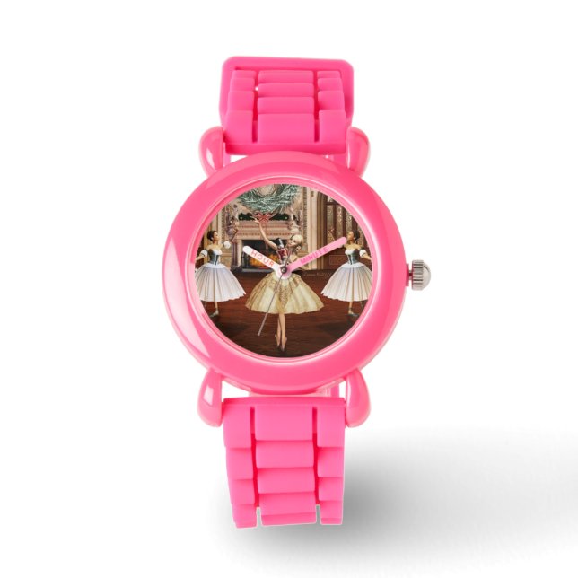 Dancing Ballerina and Nutcracker Watch (Front)