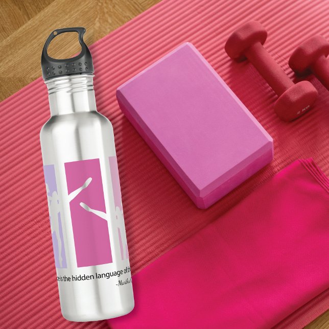 Dancing Ballerina Graham Quote 710 Ml Water Bottle (Creator Uploaded)