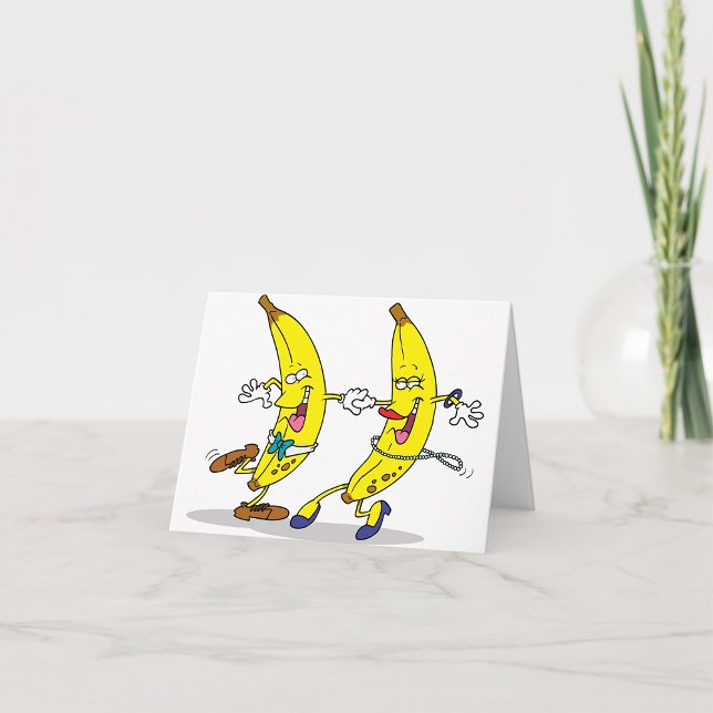 Dancing Bananas Note Cards (Creator Uploaded)