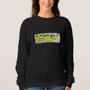 Dancing Bananas Sunglasses  Ai Generated Art    Me Sweatshirt