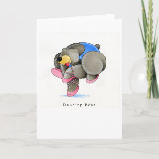 Dancing Bear Card