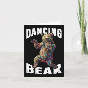 Dancing Bear Card