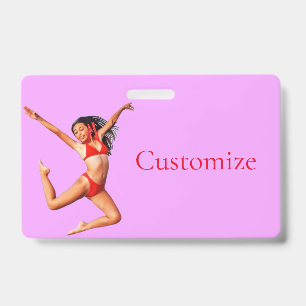 Dancing Bikini Model Thunder_Cove ID Badge