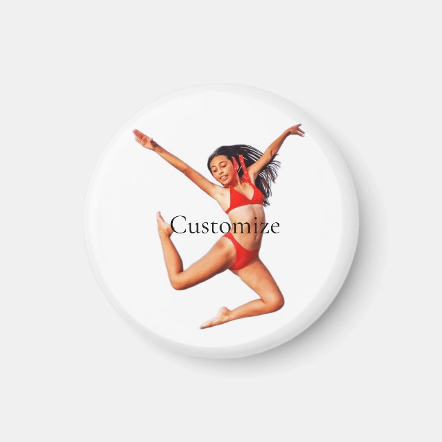 Dancing Bikini Model Thunder_Cove Magnet (Front)