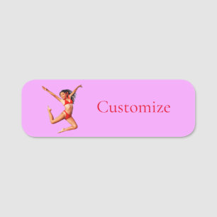 Dancing Bikini Model Thunder_Cove Name Tag