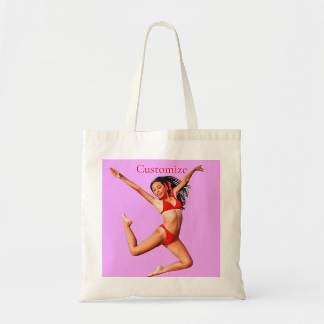 Dancing Bikini Model Thunder_Cove Tote Bag (Front)