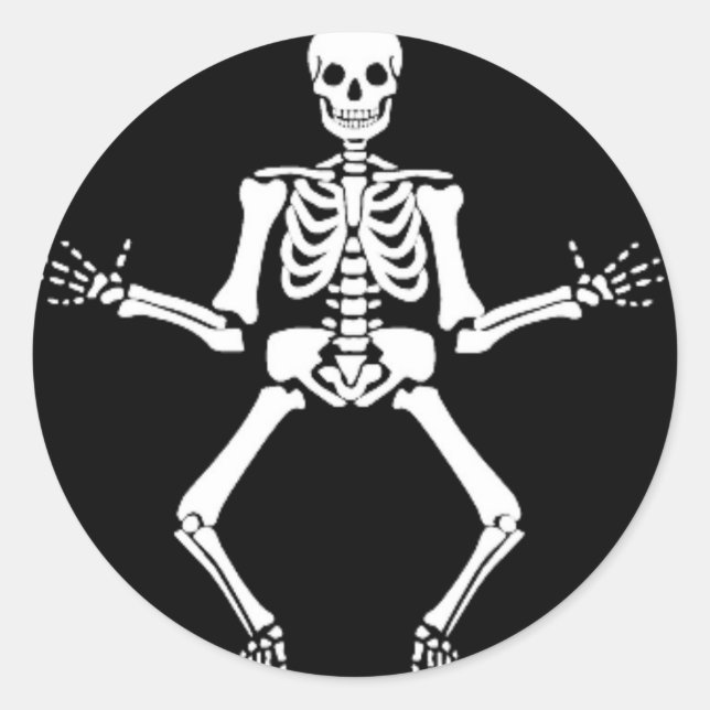 Dancing Bones Sticker (Front)