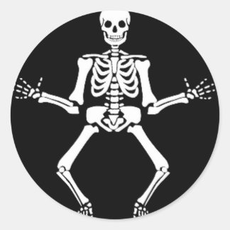 Dancing Bones Sticker