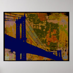 Dancing Bridge ~ Poster / Print