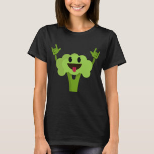 Dancing Broccoli Funny Vegetable Dancer Vegan Humo T-Shirt
