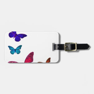 Dancing Butterflies Luggage Tag