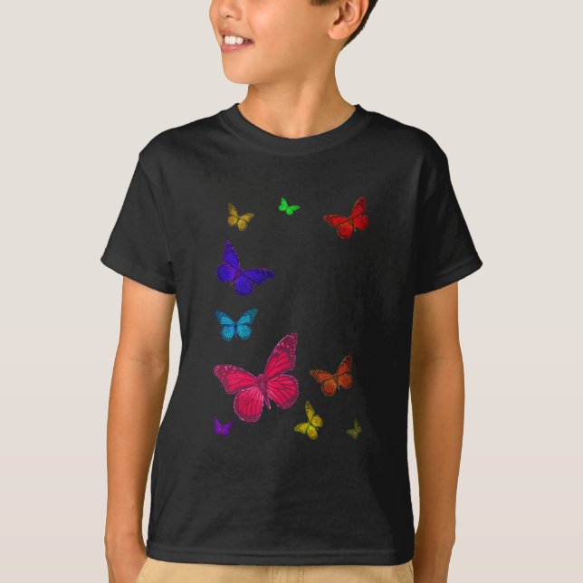 Dancing Butterflies T-Shirt (Front)