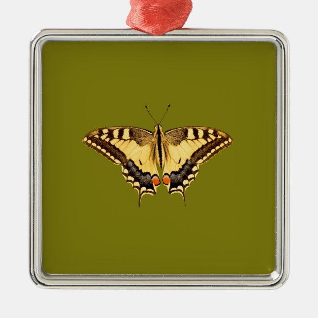 Dancing Butterfly Metal Tree Decoration (Front)