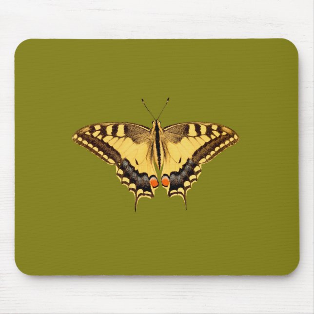 Dancing Butterfly Mouse Pad (Front)