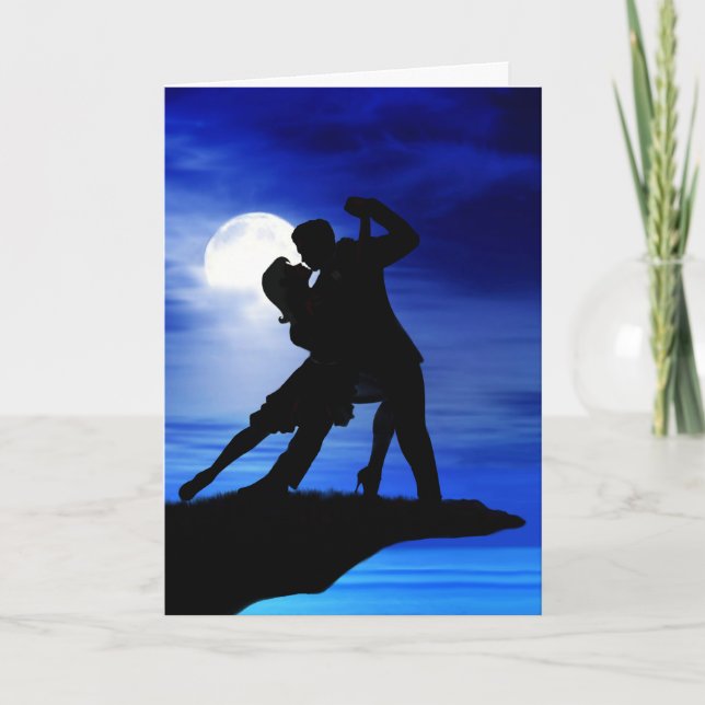 DANCING BY THE MOONLIGHT CARD (Front)