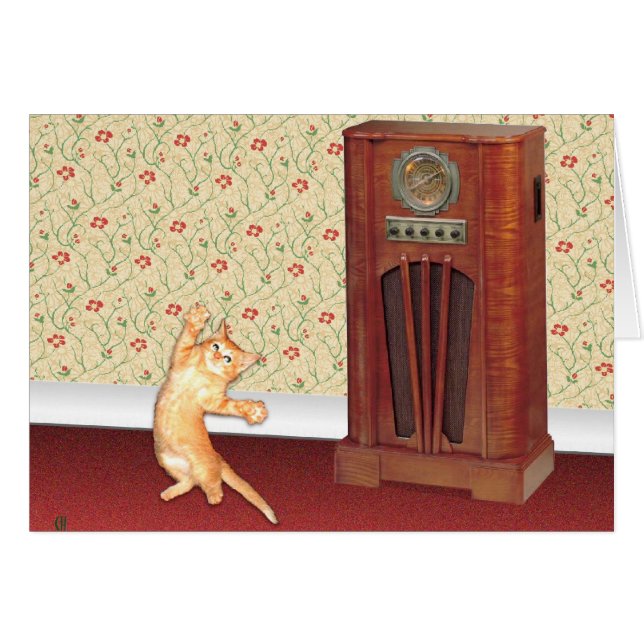 Dancing Cat (Front Horizontal)
