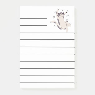 "Dancing Cat" Post-it Post-it Notes