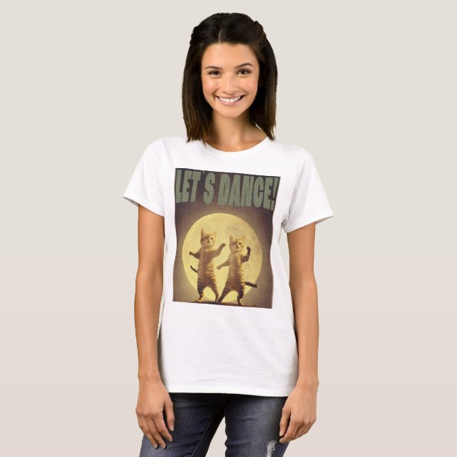 dancing cats-2 T-Shirt (Front Full)