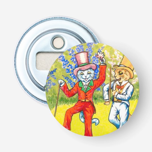Dancing Cats Bottle Opener (Front)