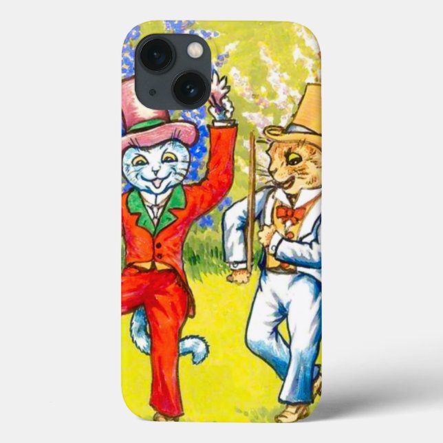 Dancing Cats Case-Mate iPhone Case (Back)