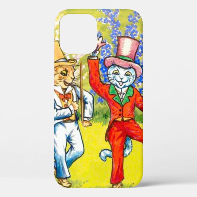 Dancing Cats Case-Mate iPhone Case (Back)