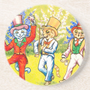 Dancing Cats Coaster