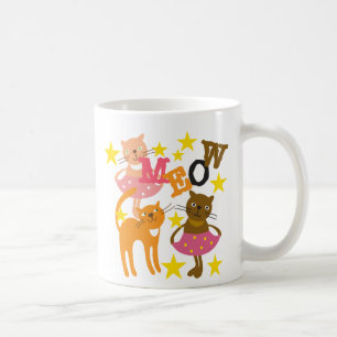 Dancing Cats Coffee Mug