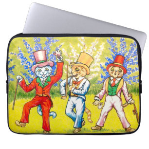 Dancing Cats Laptop Sleeve