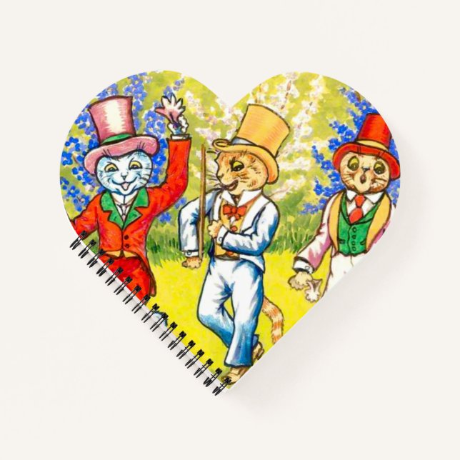 Dancing Cats Notebook (Front)