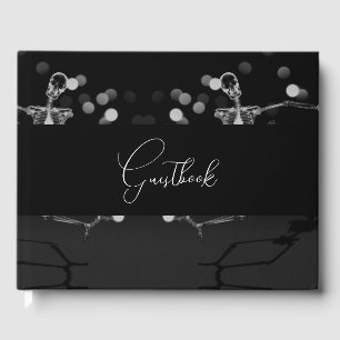 Dancing Celebration X-Ray Skeleton Guest Book