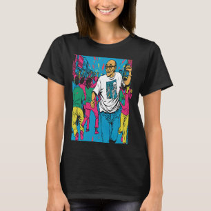 Dancing Champion Dad Retro Pop Dancer Dad 2 T-Shirt