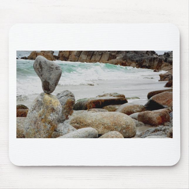 Dancing Coastal Rock Mouse Pad (Front)