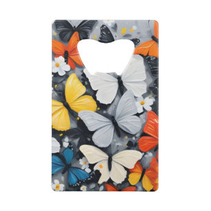 Dancing Colorful Butterfly Acrylic Art,