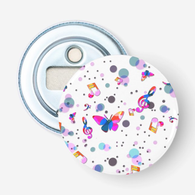 Dancing Colourful Music Bottle Opener (Front)