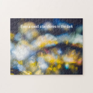 Dancing cosmic lights jigsaw puzzle