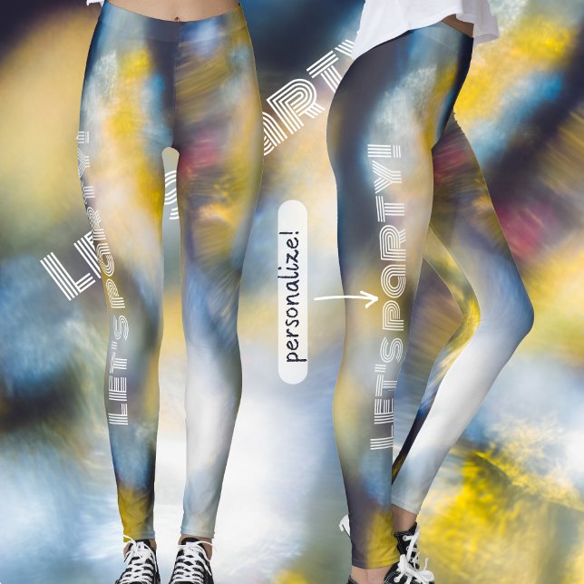 Dancing cosmic lights leggings (Creator Uploaded)